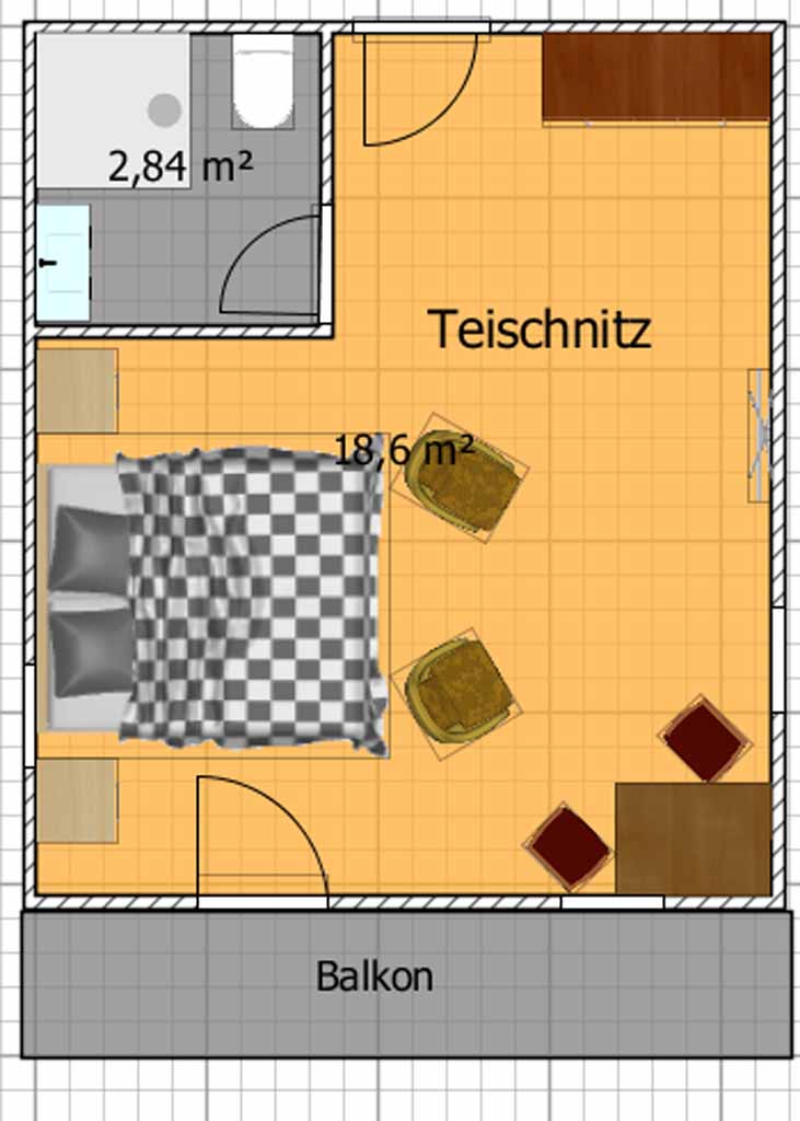 Zimmer Teischnitz im Biobauernhhof Taurer in Kals